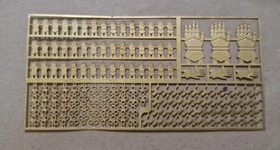 Warhammer 40k 30k Space Marine Forgeworld Iron Hands Etched Brass - very rare