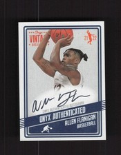 2021-22 Onyx Vintage #VAAF Allen Flanigan Black Signatures