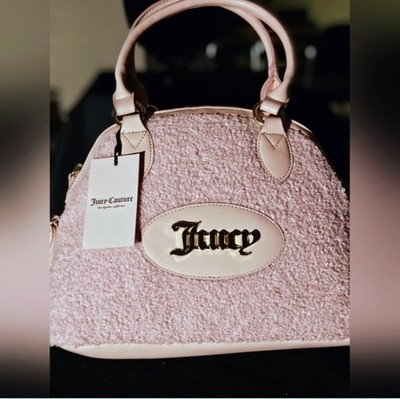 Juicy Couture Apricot Dome Satchel NWT Removable Strap 