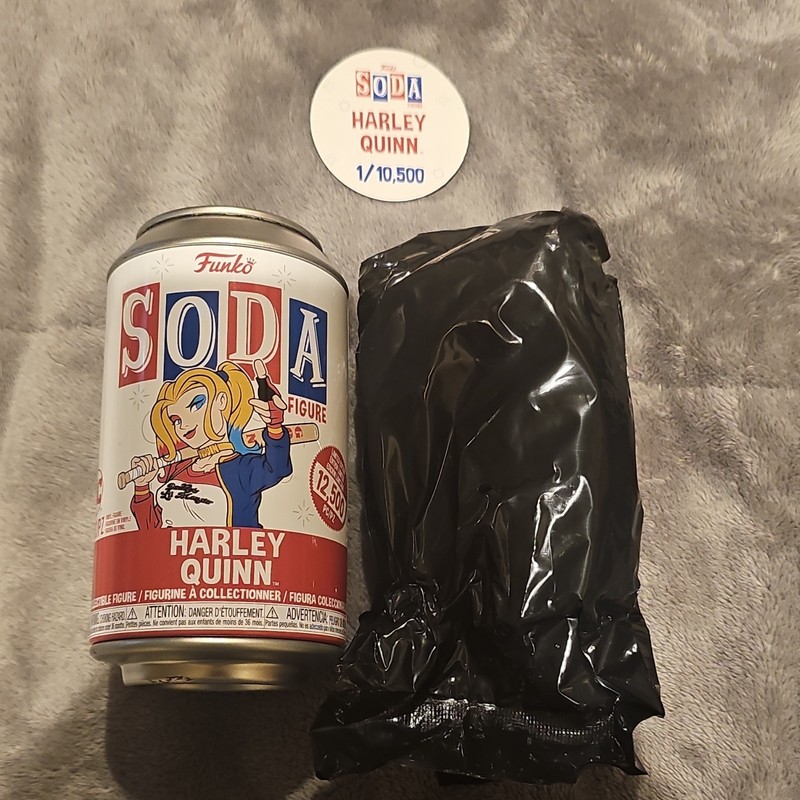 Funko Soda Harley Quinn Vinyl Figure Limited Edition 12500 pcs