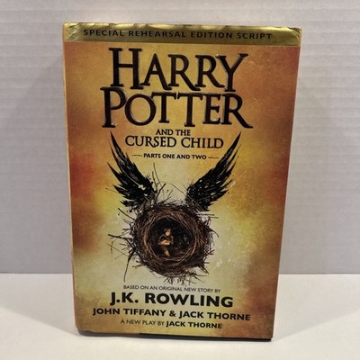 Harry Potter and the Cursed Child Hardcover with DJ First Edition 2nd Printing