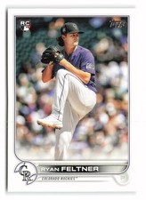 2022 Topps Ryan Feltner #373b Rookie Colorado Rockies