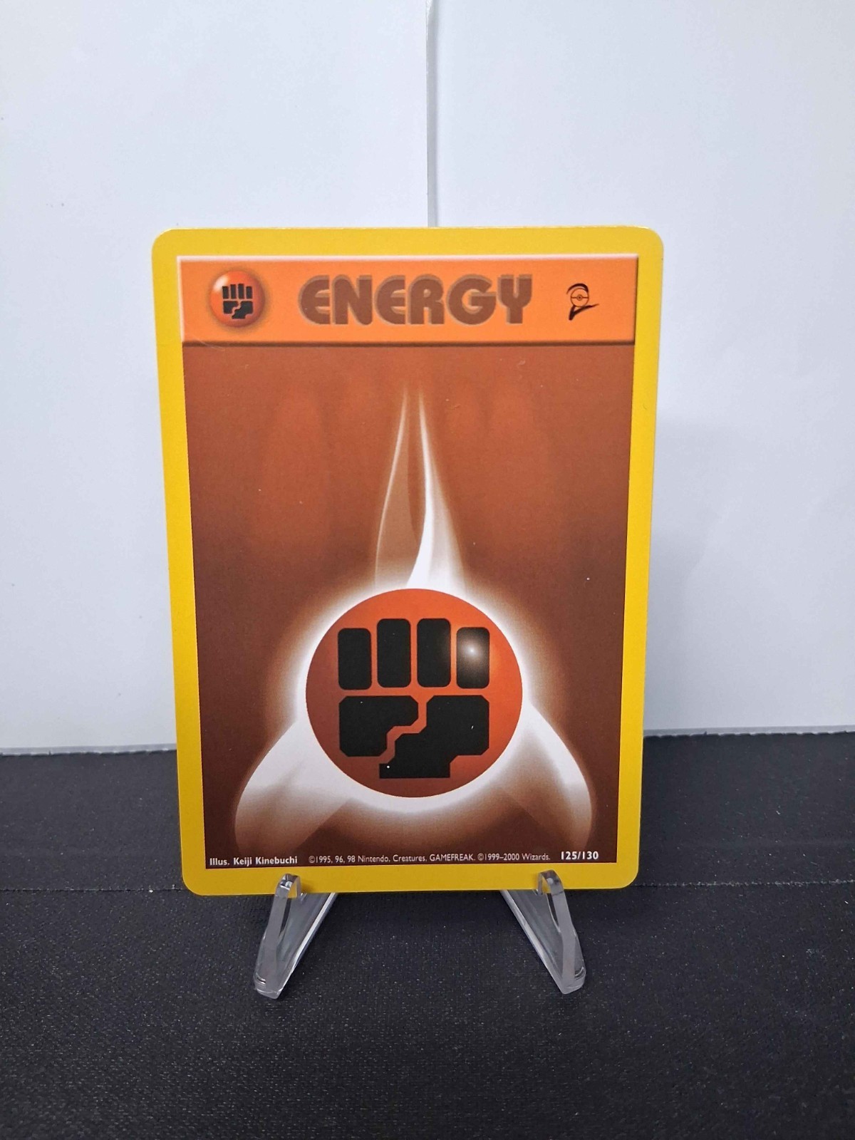 Fighting Energy 125/130 Base Set 2 Pokemon