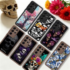 For Samsung Galaxy A53 A36 S26 S25 Ultra Custom Skull Phone Cover Thick TPU Case