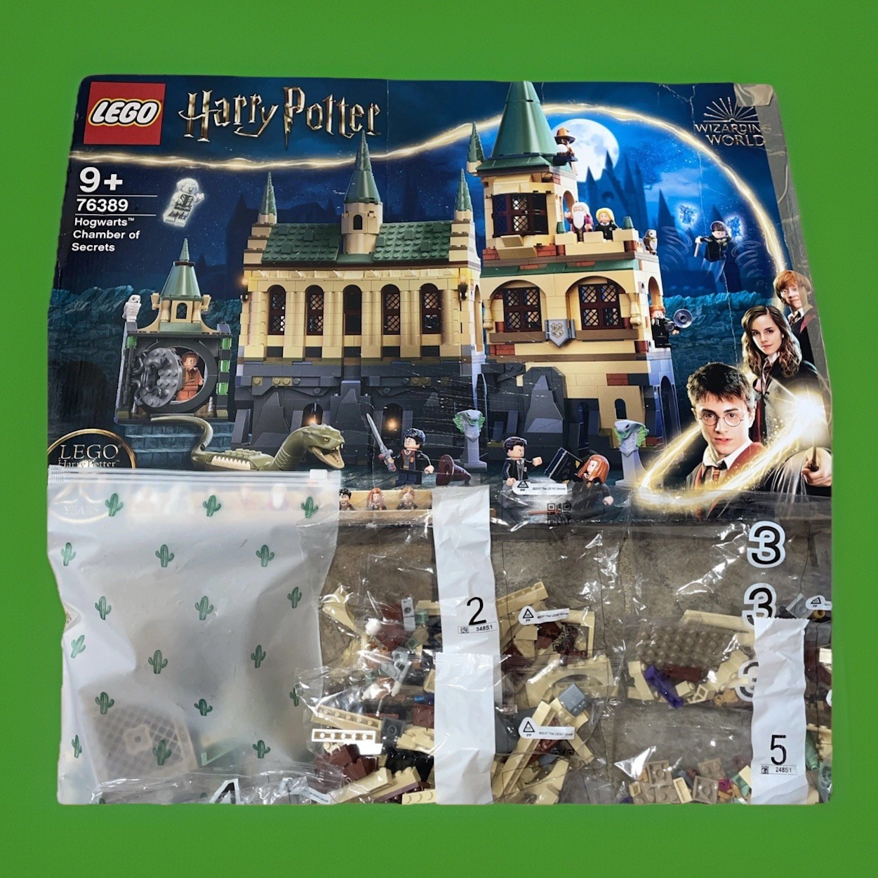 LEGO Harry Potter Hogwarts Chamber of Secrets No Minifigures  Tatty Box £75