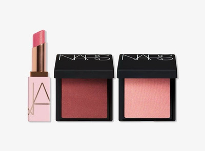 NARS Orgasm Deluxe Mini Face Set -3 pcs: 1 x Lipstick & 2 x Blush BNIB