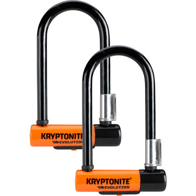 Kryptonite Evolution Series U-Lock 3.25x7'' & 4' Security Cable - Hardened