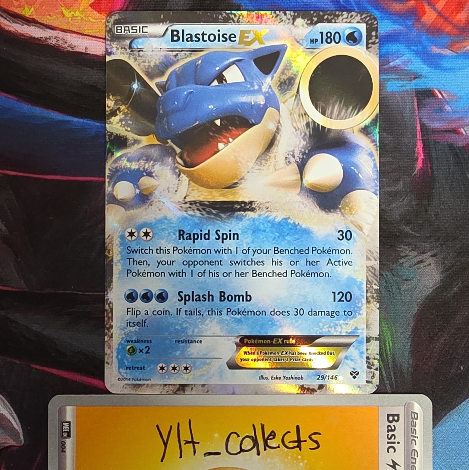 Blastoise EX XY Base Set 29/146