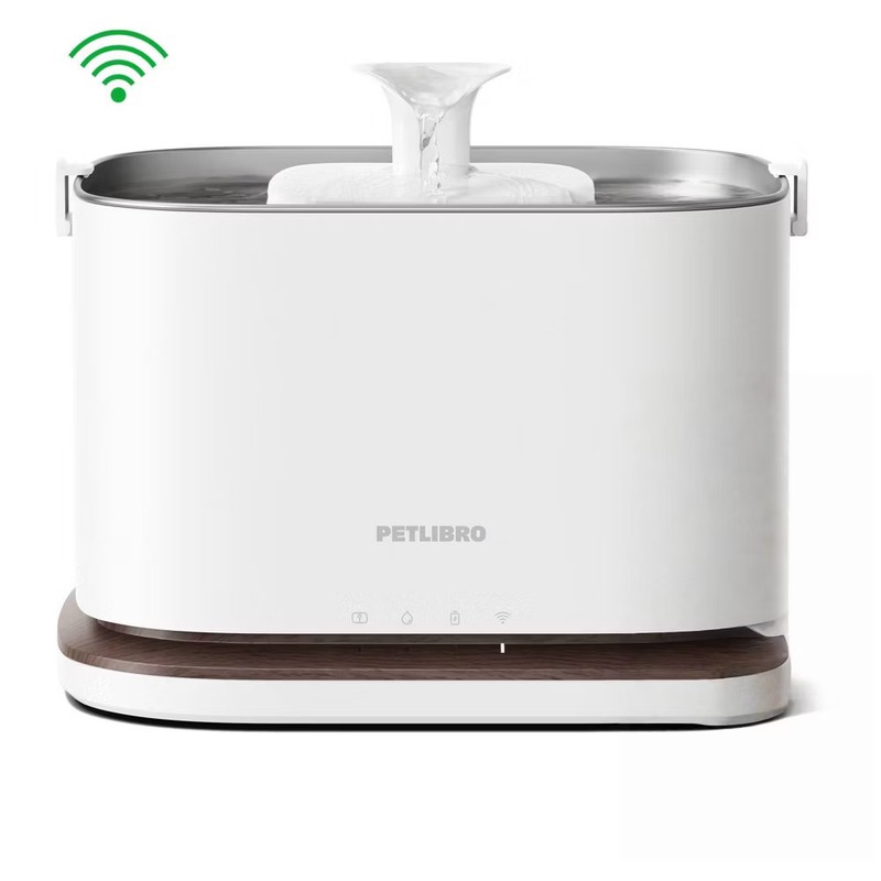 Petlibro 3L Dockstream Cordless Cat Automated Fountain - White