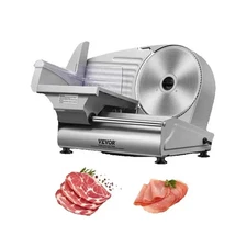 Meat Slicer Electric Deli Food Slicer 420 Stainless Steel Blade and Blade Guard