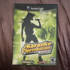 Konami Karaoke Revolution Party Nintendo GameCube Complete Manual E10+ NTSC-U/C