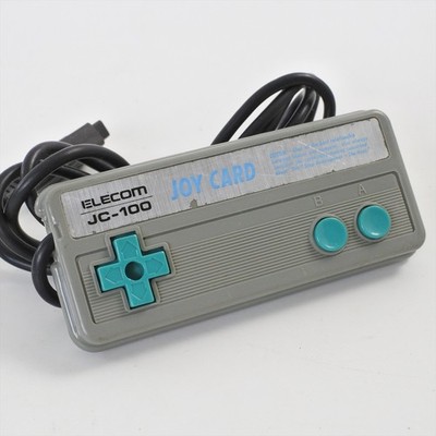 MSX JOY CARD Controller JC-100 ELECOM Tested Control Pad JAPAN Game Ref 1211