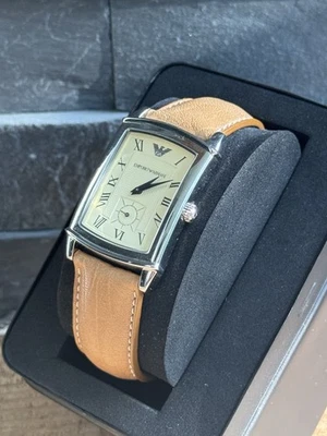 Armbanduhr Emporio Armani Classic Stahl AR0235 mit OVP - Bild 1 von 4