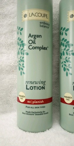 Lacoupe Argan Oil Renewing Body LOTION 12.17oz Each, (2-PACK) - Picture 2 of 11