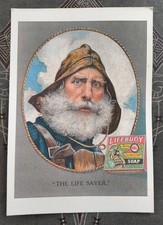 Lifebuoy Soap Advertising  Postcard Mumbles Railway Co Opie Collection