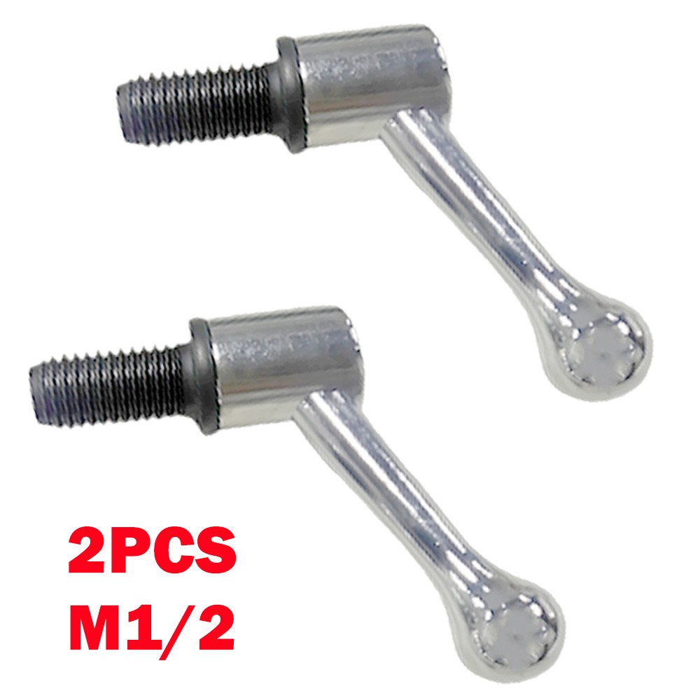 2x Milling Machine Table Lock Vertuical Mill M1/2 Bolt Handle For Bridgeport USA