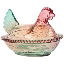 Mini Egg Container Seasoning Storage Jar Buffet Serving Chicken Shaped Bowl