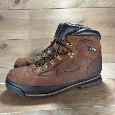 cabelas rimrock mens size 12 wide EE shoes brown leather waterproof hiking boots