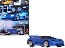 1994 Bugatti EB110 Blue "Exotic Envy" Series by Hot Wheels – Hotwheels Diecast