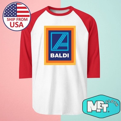 Baldi Men's Raglan Red Size S-2XL