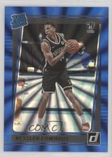 2021 Panini Donruss Rated Rookie Holo Blue Laser 4/49 Kessler Edwards #204 1n2h