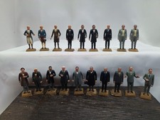Lot of 19 1960s Marx US Presidents 3  Plastic Figures Vintage Good Shape