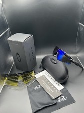 Oakley Radar EV Path Prizm Blue Sunglasses Black Frame Extra Lenses