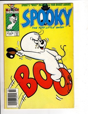 Spooky The Tuff Little Ghost issue #2 Comic Book Harvey Newsstand 1992 VF