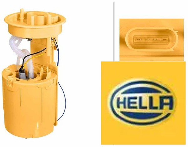 Hella 8TF358306-581 Kraftstoff-FöRdereinheit Kraftstoffpumpe FüR VW-image