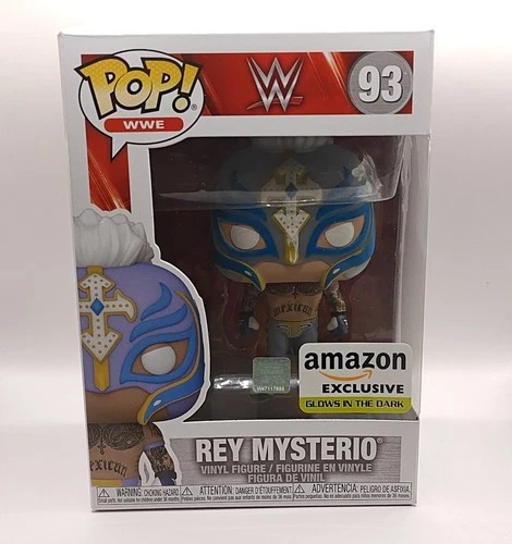 Funko Pop! Vinyl: WWE - Rey Mysterio #93 Glows the Dark Amazon Exclusive