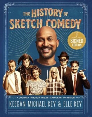 Keegan-Michael Key Elle Key Signed The History of Sketch Comedy (Hardback) Book