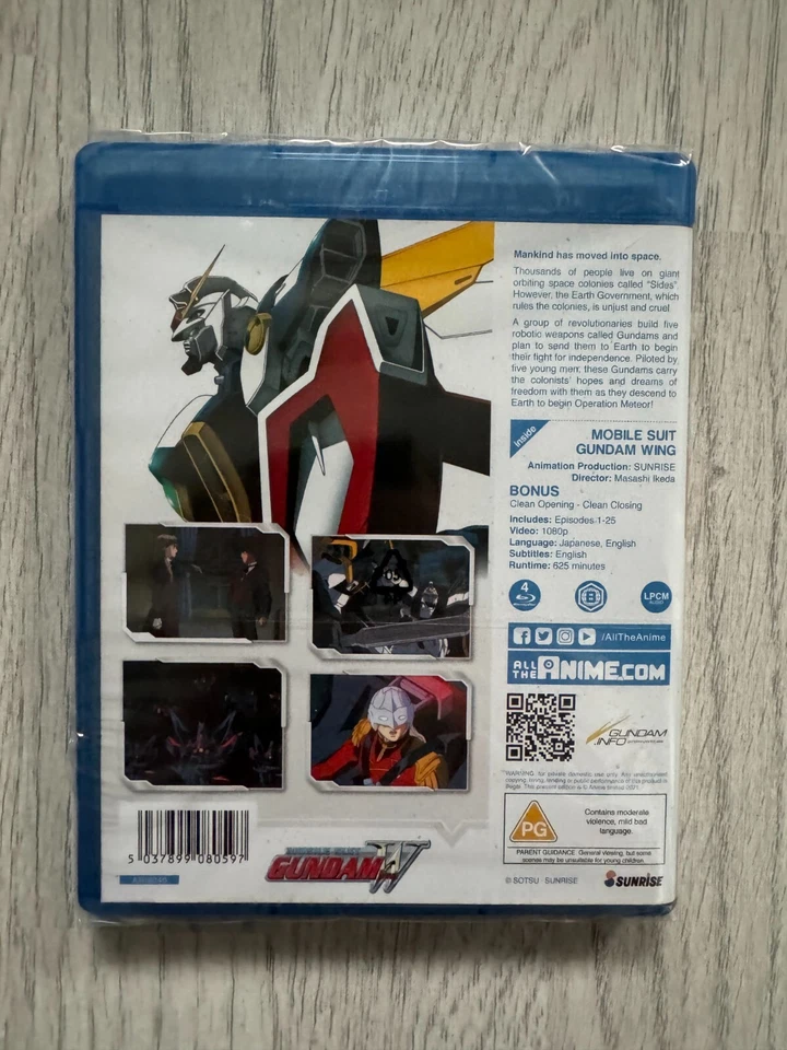 Mobile Suit Gundam Wing - Complete Blu-ray Collection [Region B] - Image 3 of 4