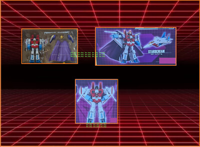 Transformers Dramatic Capture  Triple Takeover Starscream ONLY! NO PKGING