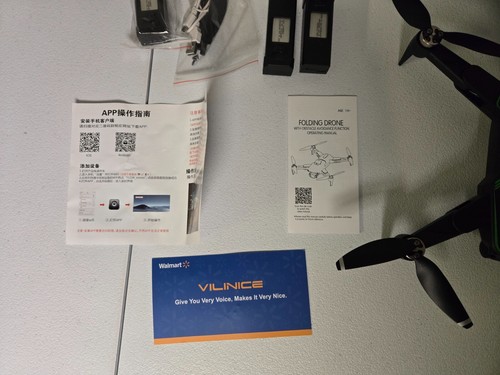 Vilinice 4K Camera Drone Dual HD Cameras 90° Adjustable Lens Brushless Motor - Picture 12 of 24