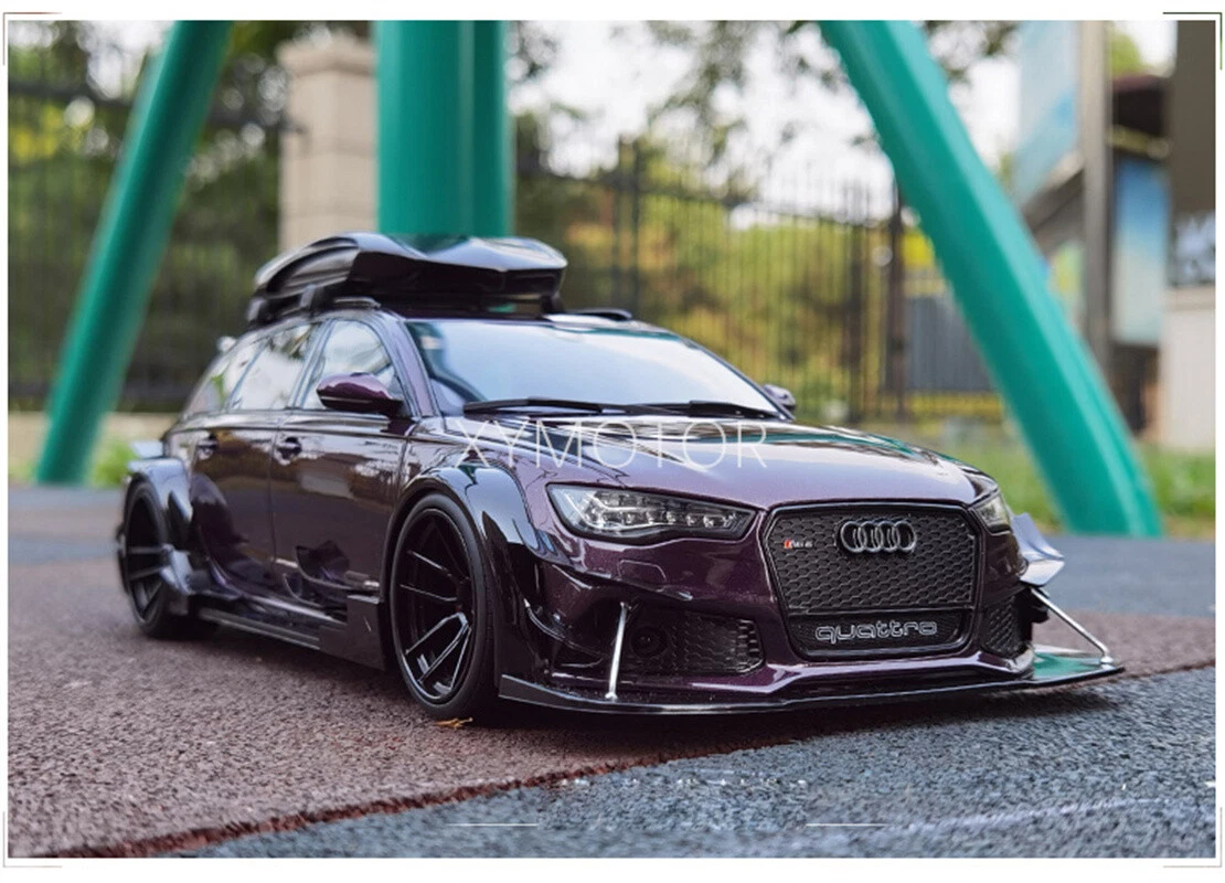 GT SPIRIT GT864 AUDI RS6 AVANT (C7) BODY KIT DARK VIOLET 1:18 Modellino