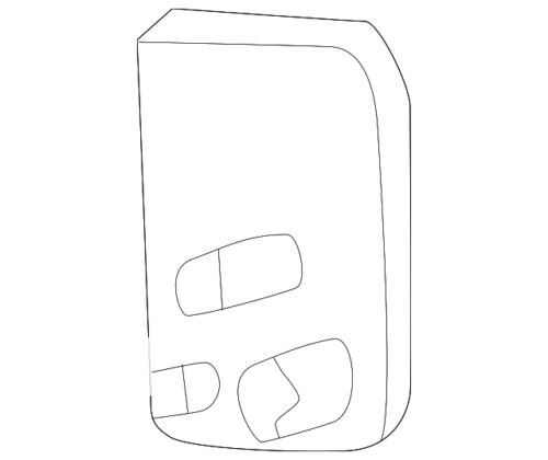 Mango exterior para Ford (N/P 7C3Z-2626601-AA)