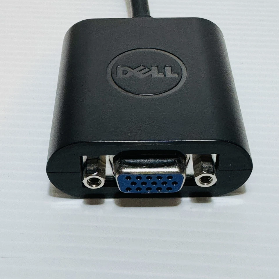 Dell PNKVT Mini Display Port to VGA Video Dongle Adapter DAYBNBC084 - Image 3 of 4