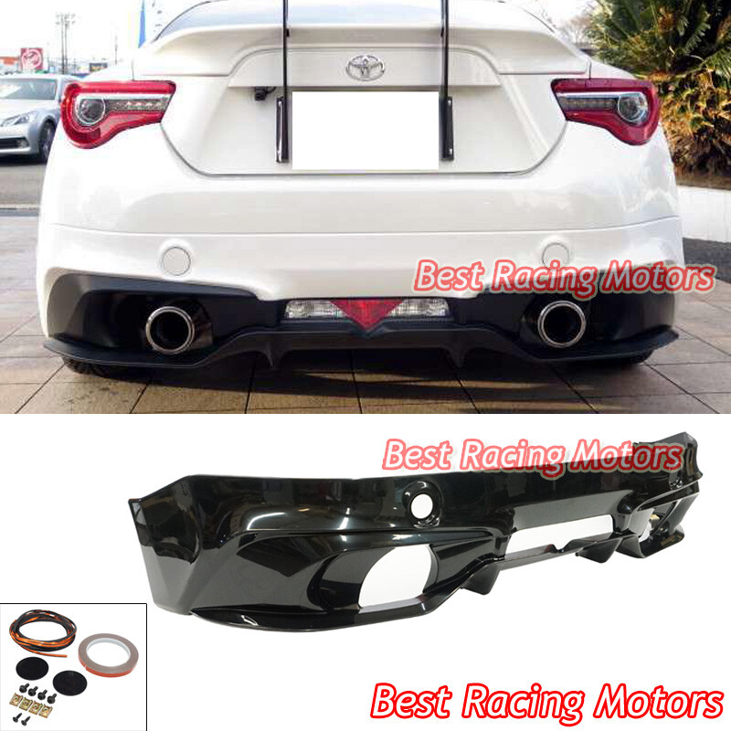For 2017-2021 Toyota 86 T Style Kouki Rear Bumper Lip (ABS) | eBay