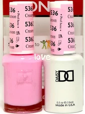 DND Daisy Gel Polish Soak Off 0.5fl.oz LED/UV Duo DND536- Creamy Macaroon