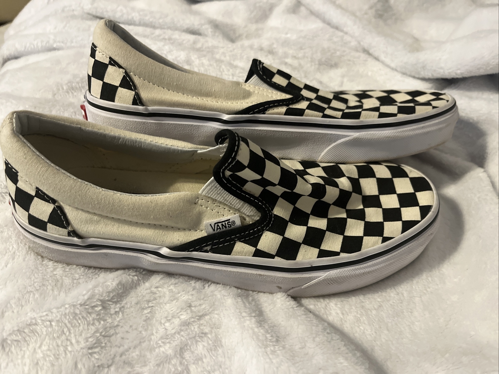 Checkered Vans - image 1