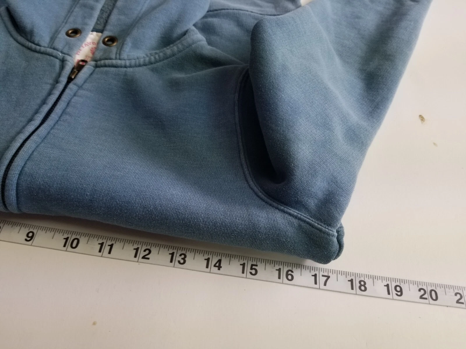 UNDERCOVER Victoria's Secret Rosa Felpa con Cappuccio Donna XS Misto Cotone Pullover Adulti Blu Zip