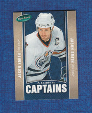 2005-06 Parkhurst Hockey A Salute to Captains  # 512 Jason Smith