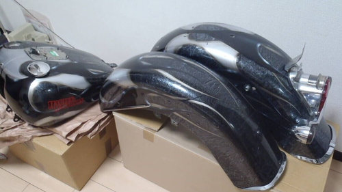 Harley Davidson Genuine Exterior Set Gas fuel tank fender FLSTN Softail 3844