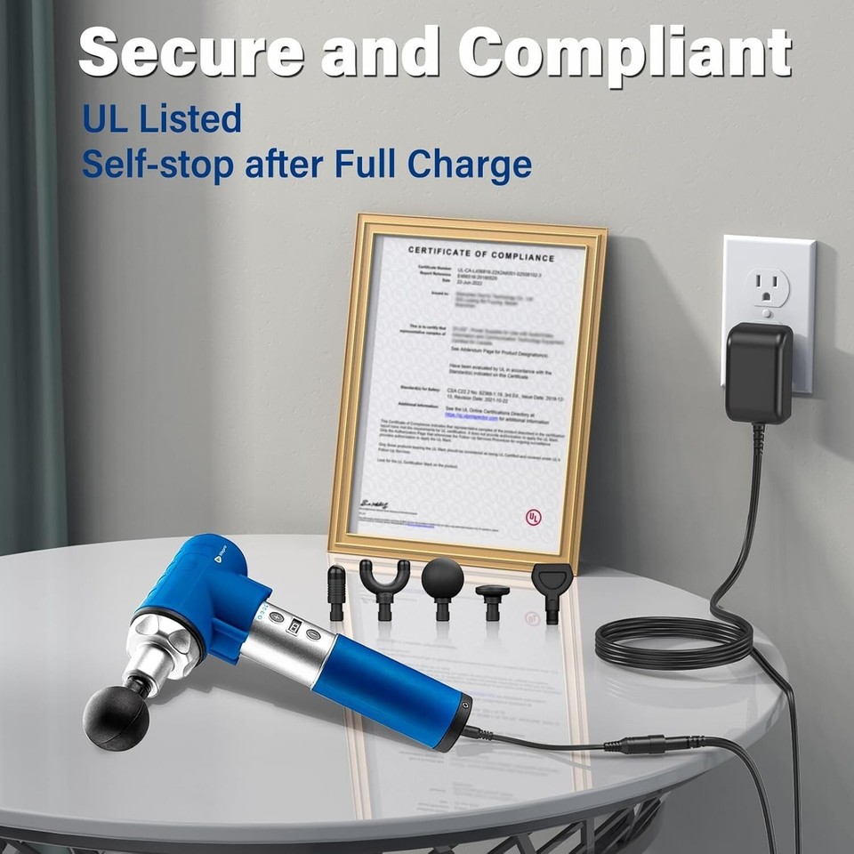 for VYBE Pro 24V Massage Gun Charger, Power Cord for Vybe Pro for