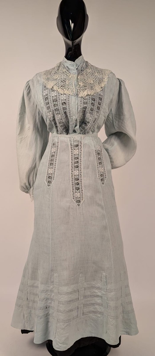 open lace back dress Luxie Lace Knit Mini Dress / Pastel Green | Meshki main image 0