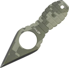 MTech Grenade Digital Green Camo Fixed Neck Knife w/ Sheath 588DG