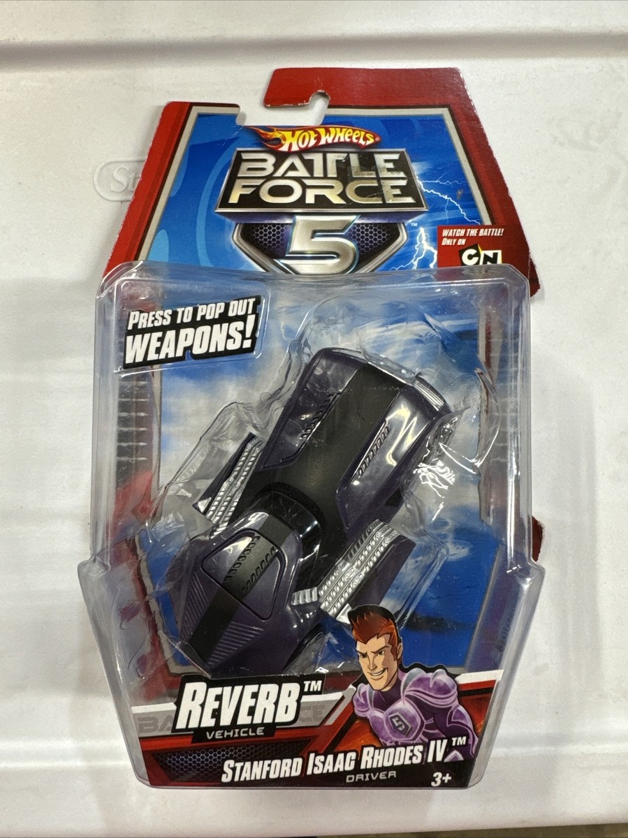2009 Hot Wheels Battle Force 5 Reverb Stanford Isaac Rhodes IV Pop