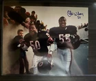 Otis Wilson Chicago Bears 1985 SB XX Champs Signed Auto 8x10 Photo Blue Ink