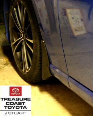 2017-2018 Toyota 86 Mudguards Mud Flaps OEM Genuine Factory 4pc