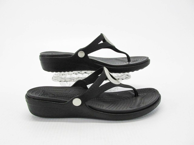 crocs orthotic flip flops